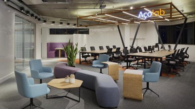 Obra Escritório ArcelorMittal, registro 1