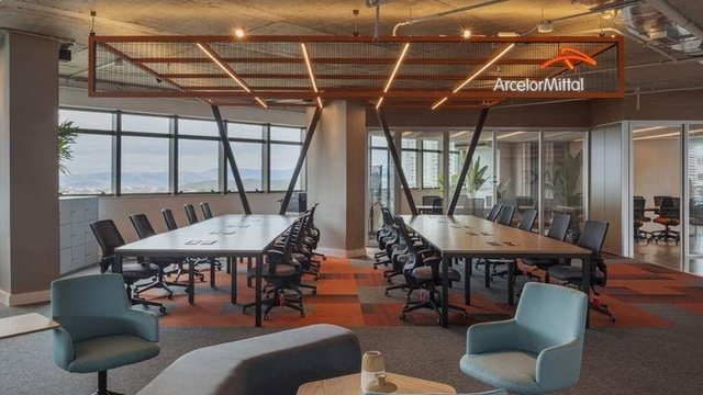 Obra Escritório ArcelorMittal, registro 2