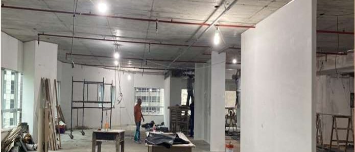 Obra Obra corporativa na Avenida Paulista