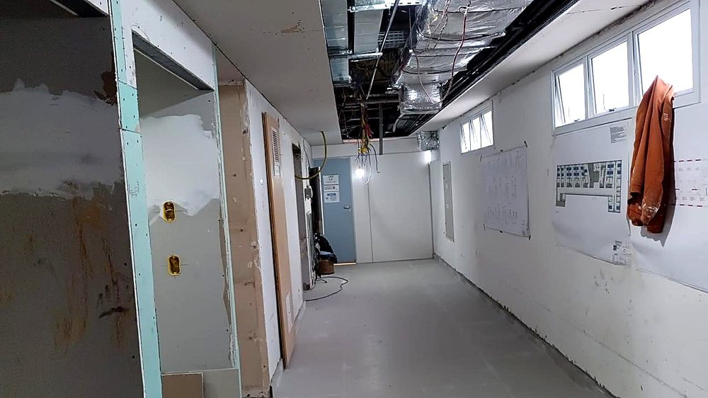 Obra Retrofit do 7º andar, Hospital Ana Costa, registro 5
